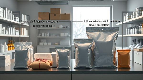 Как выбрать упаковочный материал для продукции с разной чувствительностью к влаге и воздуху: практические критерии